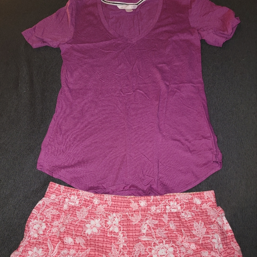 Victoria's Secret Shortie PJ Set - Medium - $24 ** VINTAGE ** Like New
